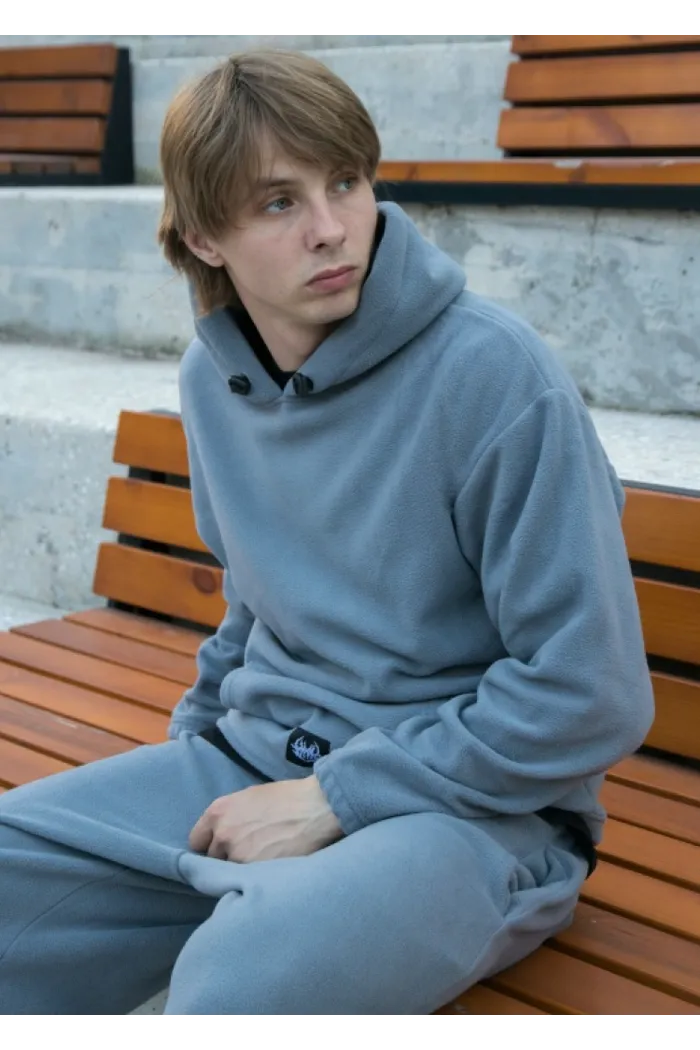 Худи Утяжка «Лого» флис